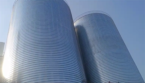 上杭2座混凝土高架卷板仓